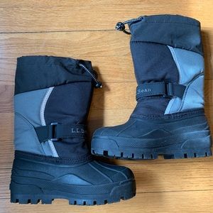 LLBean Kids Size 1 Northwoods Winter Boots